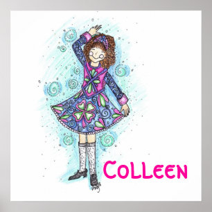 Póster Brianne Irish Dancer Poster!