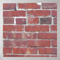POSTER BRICK WALL...