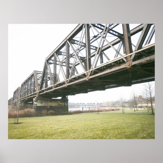 Poster Bridge Over Scioto River (Frente)