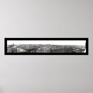 Poster Bridgeport, foto 1913 do CT