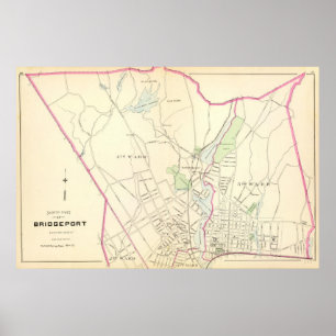 Póster Bridgeport, norte