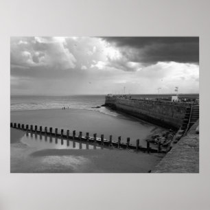 Póster Bridlington tormentoso