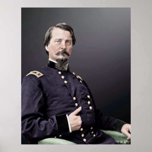 Poster Brig. General Winfield Hancock (Frente)
