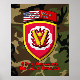 Poster Brigada de Ordenação "Detergente Nuclear de Guerra