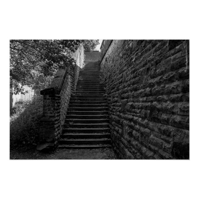 Póster Brighouse Steps - West Yorkshire (Frente)