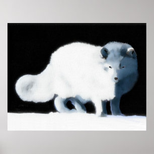 Póster Bright Arctic Fox