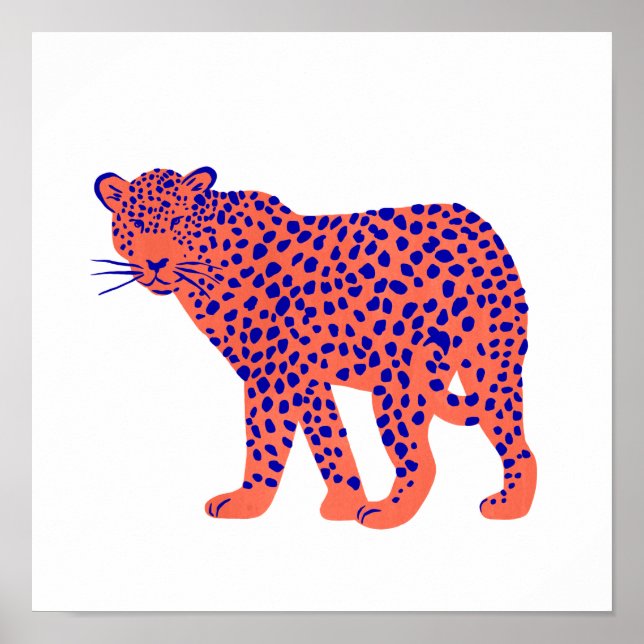 Poster Bright Leopardo (Frente)