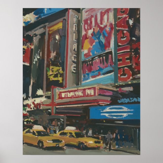 Poster Bright Lights Times Square 2012 (Frente)