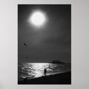 Póster Brighton Beach England