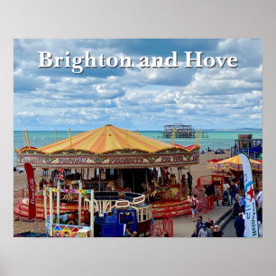 Poster Brighton e Hove Seafront Promenade