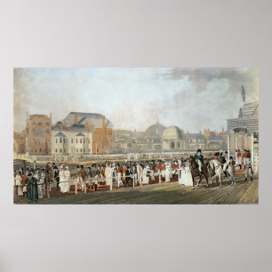 Poster Brighton: O Pavilhão Antigo e Steyne