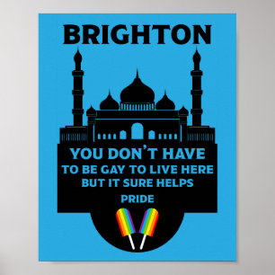 Poster Brighton Orgulho gay