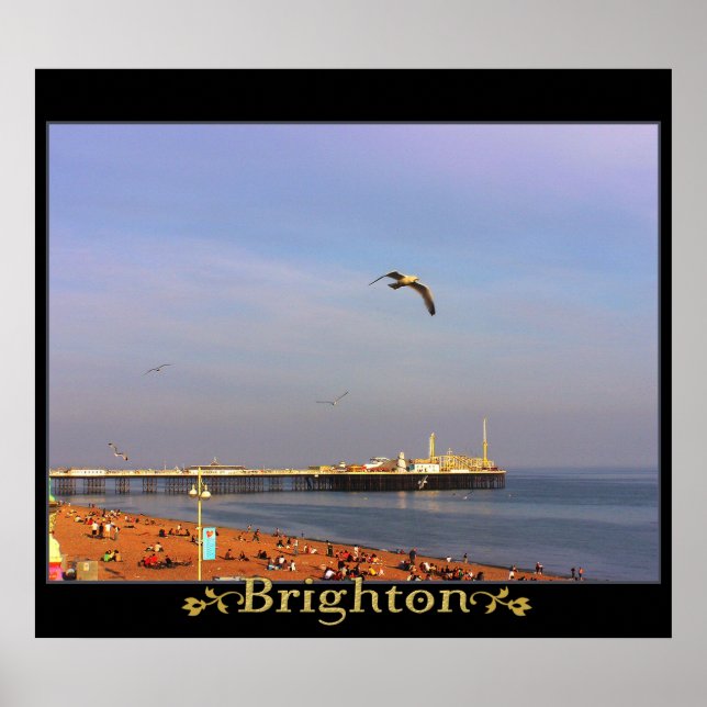 Poster Brighton Views (UK) (Frente)