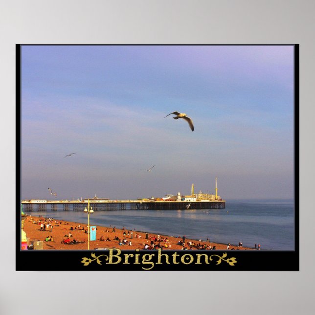 Poster Brighton Views (UK) (Frente)