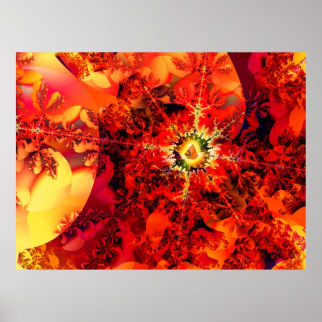 Póster brilhar uma luz (Frente)