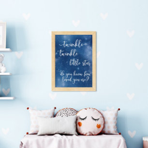 Poster Brilhe Pequena Estrela Você Sabe Quanto É Amado?
