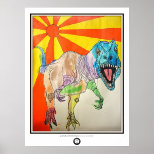 Poster Brilho-asaurus