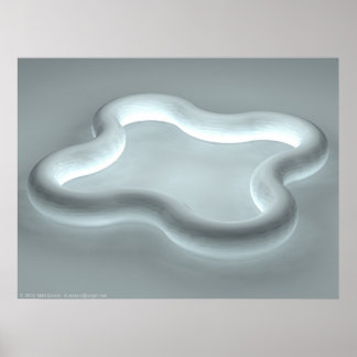 Póster Brilho congelado