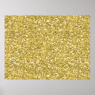Poster Brilho dourado do Shimmer