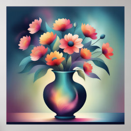 Poster Brilho Floral Sonhador