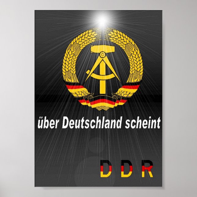 Póster Brilhos DDR (Frente)