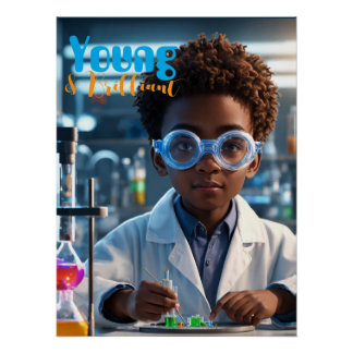 Póster Briliant Young Scientist