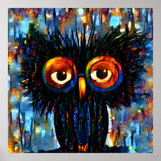 Poster Brilliant e Wise Owl (Frente)