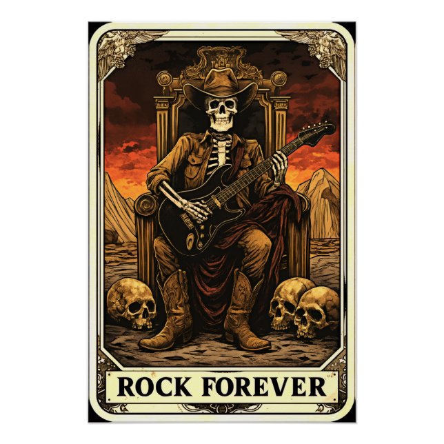 Póster Brilliant Rock Forever poster (Frente)