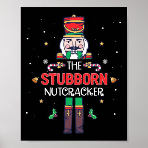 Poster Brincadeiras de Famílias de Natal do Quebra-Nozes 