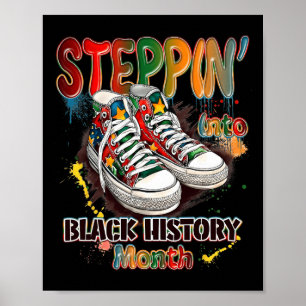 Poster Brincando ao Entrar nas Calçadas do Mês da Históri
