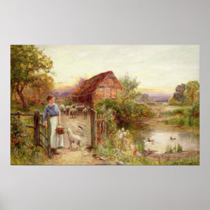 Póster Bringing Home the Sheep