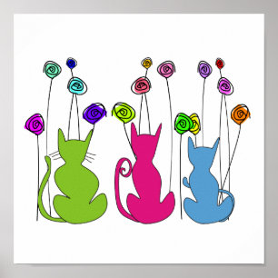 Póster Brinquedos com moldura