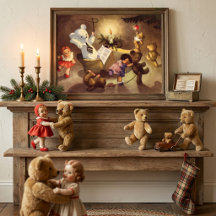 Brinquedos de Natal Antigos, Bonecas Dançantes, Ur