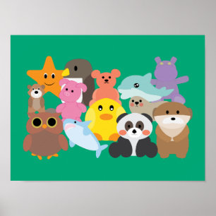Poster Brinquedos de Pelúcia 