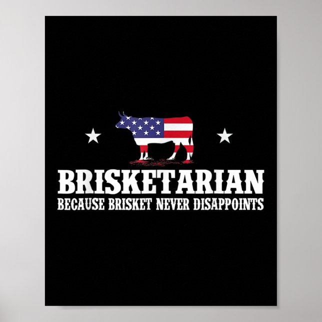 Poster Briscário Porque Brisket Nunca Desaponta - B (Frente)