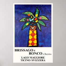 Póster Brissago e Ronco s Ascona, Suiça, Viagem