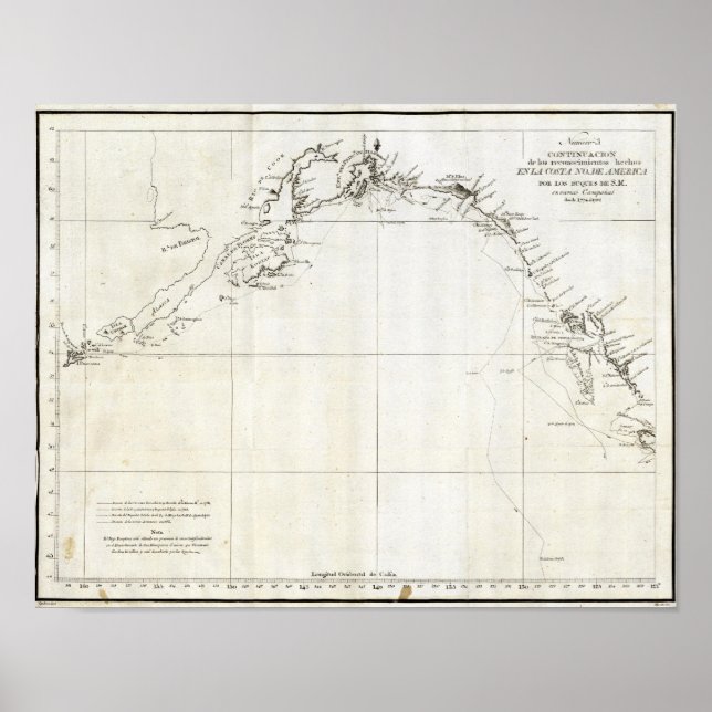 Póster Britânico, Colúmbia, Alasca (Frente)