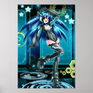 Poster BRITÂNICO de Mizuki da rede do Anime