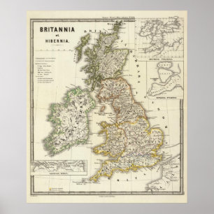 Poster Britannia et Hibernia