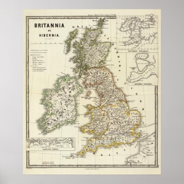 Poster Britannia et Hibernia (Frente)