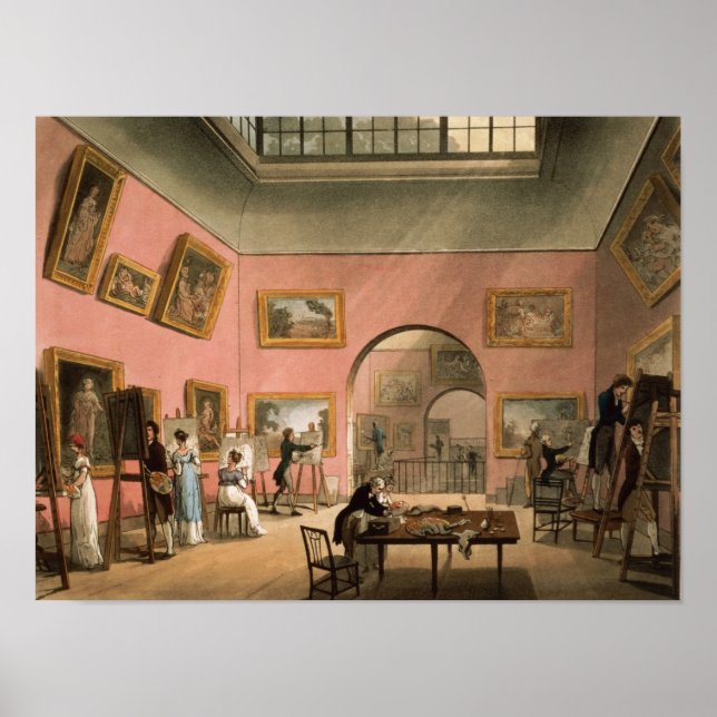 Poster British Institution, Pall Mall (Frente)