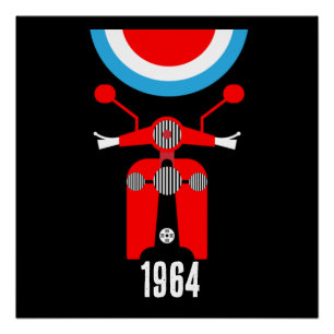 Póster British Mods 1964