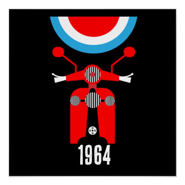 Póster British Mods 1964 (Frente)