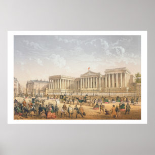 Póster British Museum, c.1862 (litho da cor)