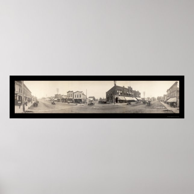 Póster Britt, IA Foto 1908 (Frente)