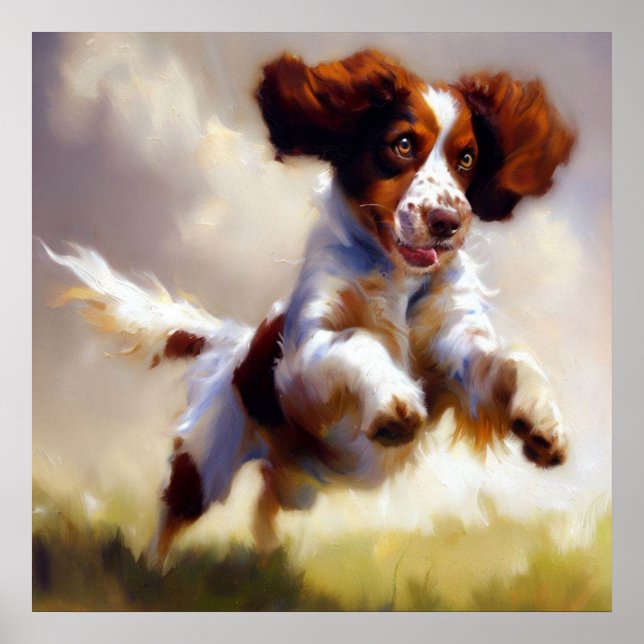 Poster Brittany Dog (Frente)