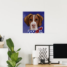 Poster Brittany Spaniel