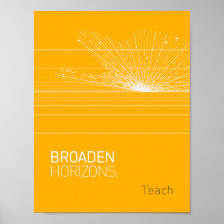 poster "Broaden"