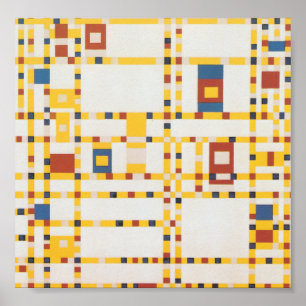 Póster Broadway Boogie Woogie