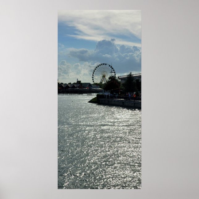 Poster Broadway na praia, Myrtle Beach, SC (Frente)